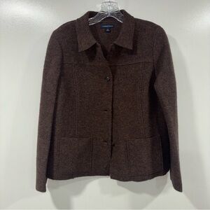 Lands' End women's 100% wool jacket